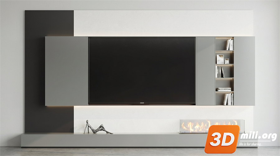 TV Cabinet Skp FIles